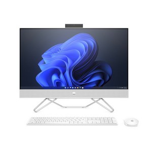 HP 일체형PC (라이젠5-5625U 68cm WIN11Home RAM 8GB NVMe 512GB) + 무선키보드 + 무선마우스, 27-cb1002KR, 기본형