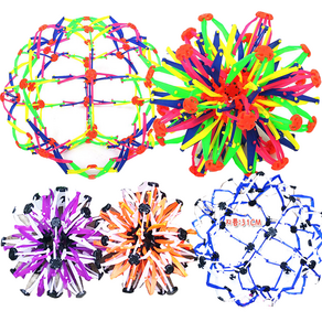 해피아이 매직공 1+1 색상 4종 플라잉 매직볼 요술공 던지면 커지는 매직공 요술매직공 푸시팝 팝잇, 1+1 보라+랜덤색상, 2개