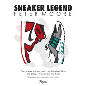 (영문도서) Pete Mooe: Sneake Legend: The Designe Who Revolutionized Nike and Adidas Hadcove, Rizzoli Intenational Publi..., English, 9780847835430