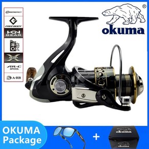 OKUMA 혁신적인 방수 낚시 스피닝 릴 부식 방지 미끼 캐스팅 바닷물 담수 고속 5.2:1, 01 Fishing Reel, 01 3000의 시리즈