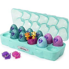 미국 아마존 정품++ Hatchimals CollEGGtibles Memal Magic 12팩 계란 상자 시즌 (스타일은 다를 수 있음), 1개