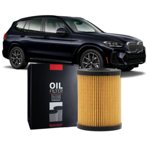 BMW X3시리즈 엔진오일+필터세트, 3.0d E83 M57 8L, 1세트, 1번 오일필터만 구매