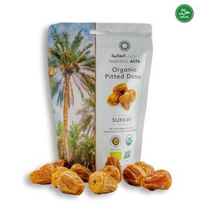 Saudi Pitted Oganic Sukkay Dates 사우디 고급 핏 오가닉 수카리 대추야자, 4개, 250g