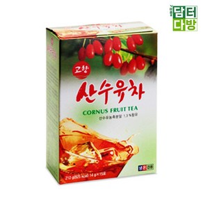 고향 산수유차 15스틱 X5 tlt*2372Le, 75개, 본상품선택, 14g