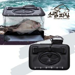 EVA 접이식 부력 살림망 물고기 매쉬 원터치 사각 부력망 38cm, 1개