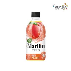 자연은 더말린 제로 복숭아 음료, 500ml, 20개