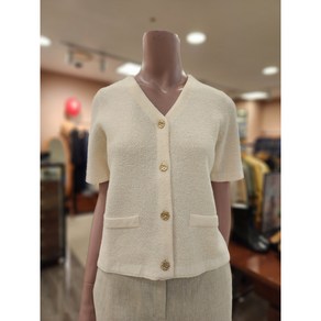 BCBG [올앤선드리] 베이직 모던 V넥 C/D - A3M4K231 14 [CREAM]