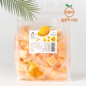 태국 마하차녹 망고 젤리 망고퓨레 67% 과일 구미 젤리 100g 1개, 1kg