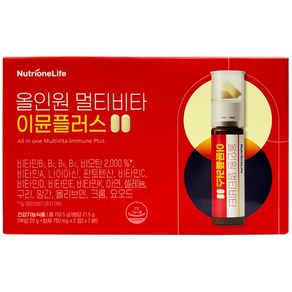 뉴트리원 올인원 멀티비타 이뮨플러스 7병, 1개, 7회분