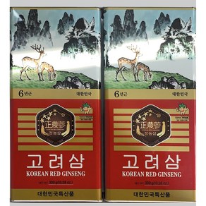 고려홍삼 캔홍삼 건홍삼 말린홍삼 인삼6년근 10뿌리 이하 300g 특대, 300g, 1개