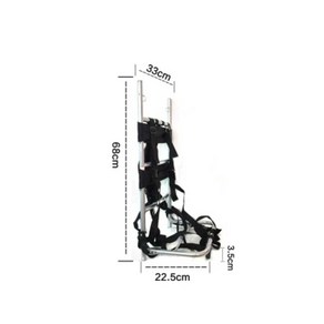 알루미늄 등지게 캠핑 등산 농사 지게 운반 장작 택배, 접이식 소형(내하중 25kg), 1개