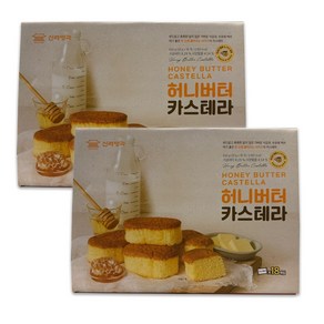 코스트코 신라명과 허니버터 카스테라 630g, 35g, 36개