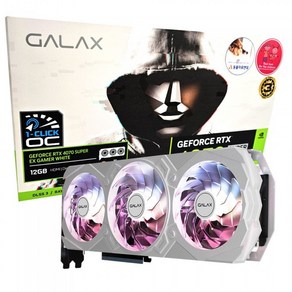 갤럭시 GALAX 지포스 RTX 4070 SUPER EX GAMER WHITE OC D6X 12GB 그래픽카드