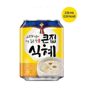 [해태음료] 큰집식혜 238ml