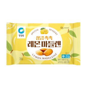 청정원 상큼촉촉 레몬마들렌 38g x 30개