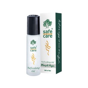 Safe Cae Minyak Angin 아로마테라피오일 리프레싱 Oil Roll 10ml x 4개(1세트), 1세트