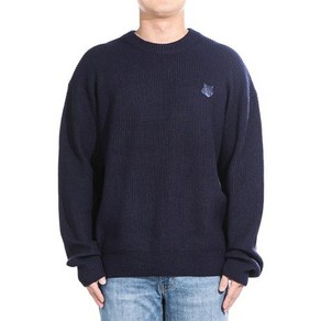 MAISON KITSUNE [명품]메종키츠네 24FW LM00818KT1093 INK BLUE 남성 긴팔 니트 LM00818KT1093INKBLUE