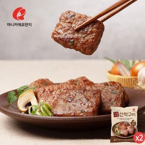 마니커에프앤지 도톰한입산적구이 1kg(2봉), 2개, 1kg