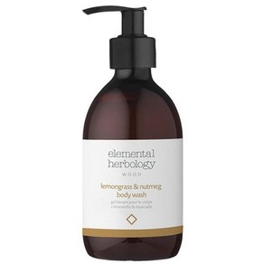 영국 엘리멘탈 허브올로지 Elemental Hebology 레몬그라스 & 육두구 핸드 & 바디워시, 1개, 290ml