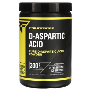 프리마포스 D-Aspatic Acid 파우더 무맛 10.6 oz (300g), 1개, 300g