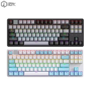 [ XC샵 ] IROK시리즈 IROK NA87 / NA87 MAG / NA87 PRO 기계식 게이밍 키보드 1680만색RGB Asat구조 전키핫스왑DIY