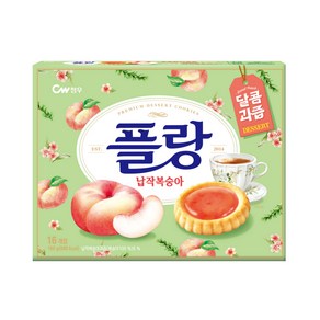 청우 플랑 납작복숭아 160g, 1개