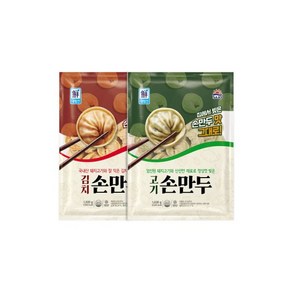 대림선 사조 고기 손만두 1020g + 김치, 2개, 1.02kg