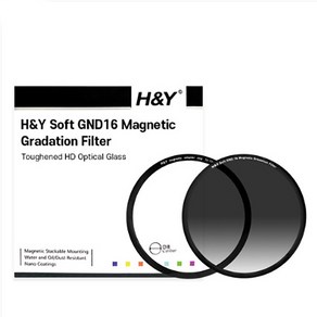 HNY Magnetic Soft GND16 82mm 자석 그라데이션 필터, 1개