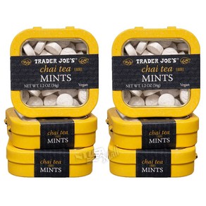 트레이더조 차이티 민트 34gX6개 TRADER JOE'S CHAI TEA MINTS, 6개, 34g