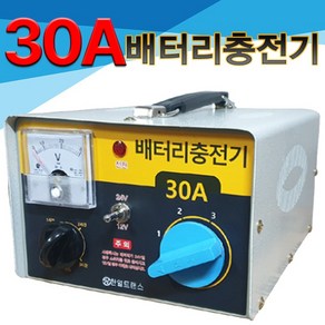 대한트랜스/배터리충전기/차량용충전기/15A/30A, 12/24V 30A