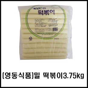 영동식품/밀 가래떡 3.75kg, 1개