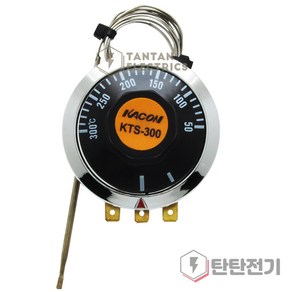 KTS-300 온도 조절기 5~300도 써머스타트 가열 냉각 히터 쿨링 냉동 냉장 공조 Thermostat 카콘