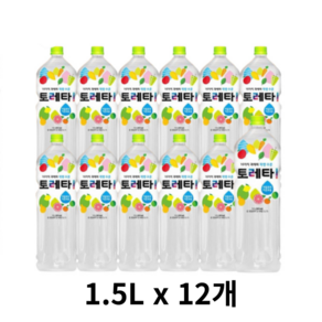 토레타 이온 보충 음료수 1.5L X 12페트, 12개