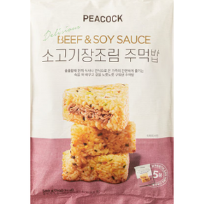 피코크소고기장조림주먹밥500g, 1개, 500g