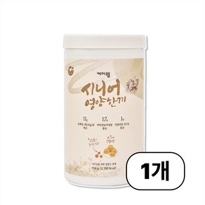 케어웰 시니어 영양한끼, 1개, 750g