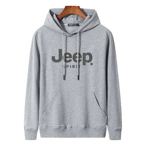 JEEP SPIRIT 남녀공용 봄가을 베이직 후드 티셔츠 HD7831