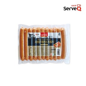 서브큐 레겐스부르거 소세지 1kg 바베큐 샌드위치 핫도그 소시지 [당일발송] 기본아이스포장, 1개