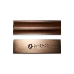 장우컴퍼니 JW-HTK02 골드 M.2 NVMe SSD 방열판