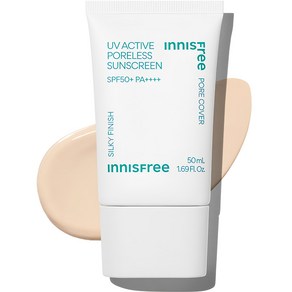 이니스프리 뉴 유브이 액티브 포어리스 선스크린 SPF50+ PA++++