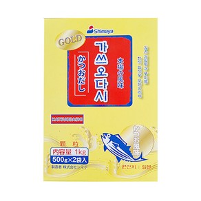 혼다시 시마야 가쓰오다시, 1kg, 1개