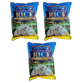 인도쌀 바스마티 엑스트라 롱 프리미엄 찐쌀 3kg 수입쌀 인도라이스 안남미 BASMATI RICE EXTAR LONG GRAIN