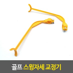 자세교정 스윙자세 교정기 골프 스윙용품, 1개