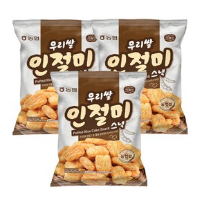 농협아름찬 우리쌀 인절미 스낵 375g (125g x 3ea), 125g, 3개