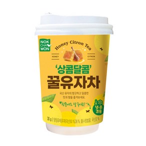 상콤달콤 유자차 원컵, 30g, 1개, 4개입