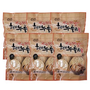공주 알밤 현미 누룽지, 6개, 120g