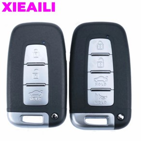 XIEAILI OEM 키리스 엔트리 스마트 키 쉘 현대 엑센트 엘란트라 IX35 소나타 기아 스포티지 쏘렌토 KX3 S822 용