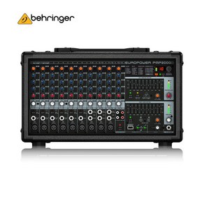 베링거 PMP2000D 파워드 믹서 앰프 2000W 클락테크닉 팬텀파워, BEHRINGER PMP2000D, .