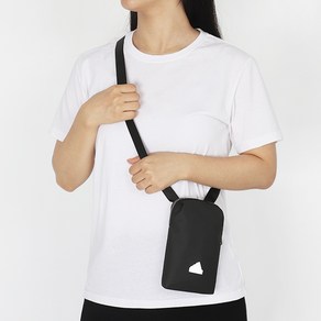 아디다스 PU Phone Bag 블랙-화이트 로고, 상세설명참조, 1, 1개