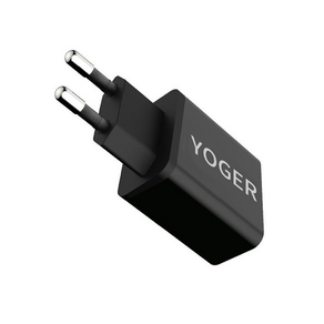 요거 18W USB PD C타입 고속 충전기, 블랙, 1개