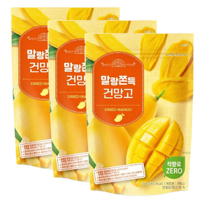 말랑 쫀득 건망고, 3개, 250g